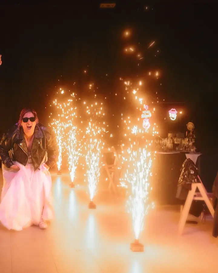 Sangeet dance-floor sparkulars