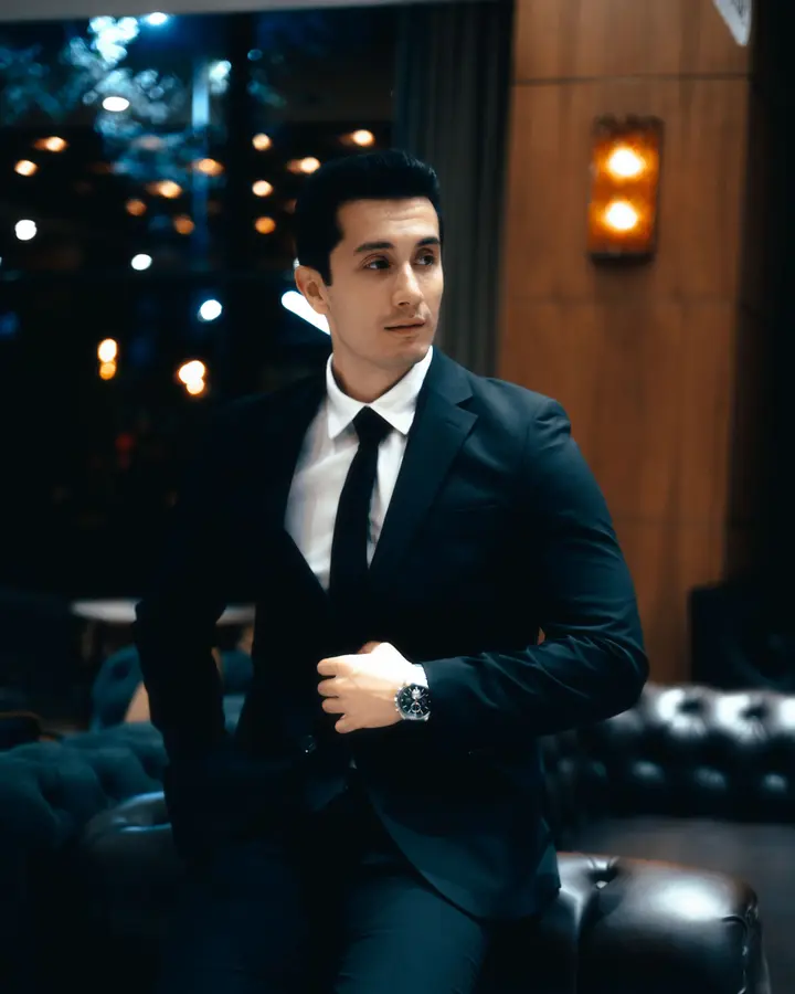 Midnight navy suit