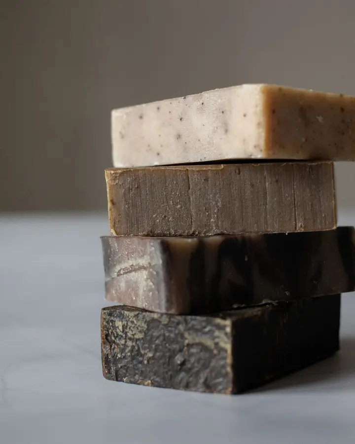 Turmeric soap trio