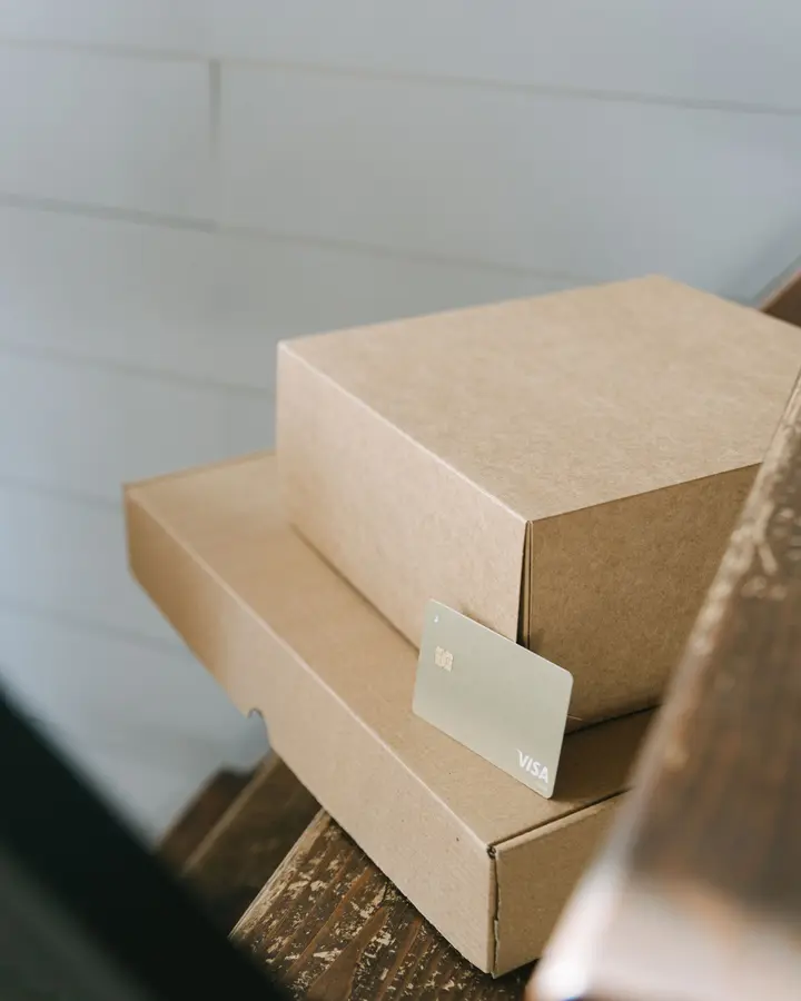 Two-piece kraft box