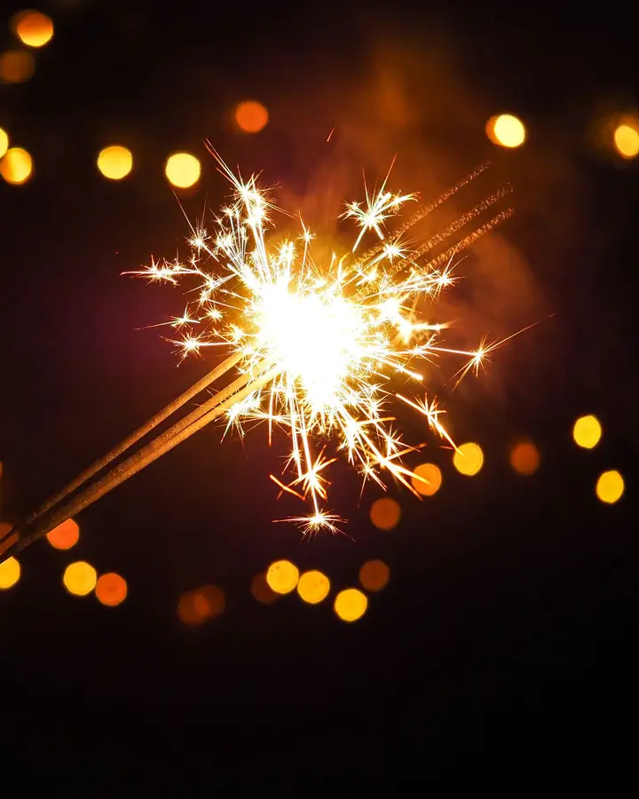 Colour sparklers 15 cm