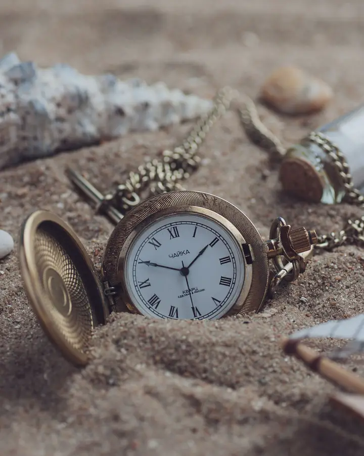Victorian-style pocket watch