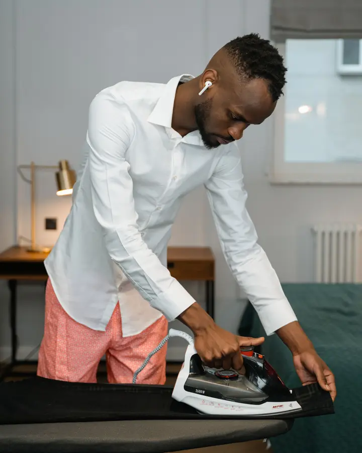 Steam ironing