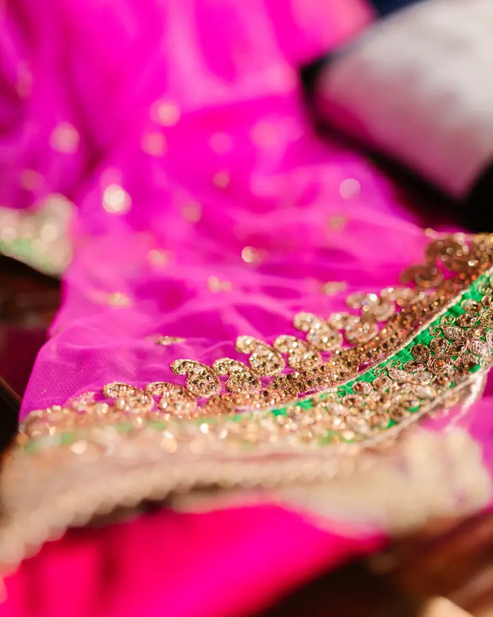 Saree and lehenga dry cleaning