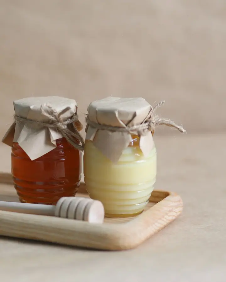Honey and ghee jars