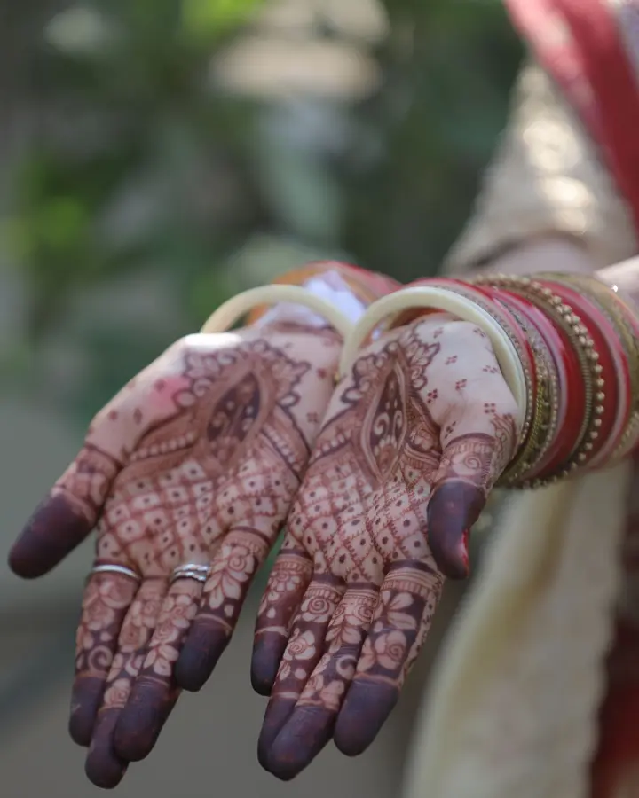 Engagement mehendi