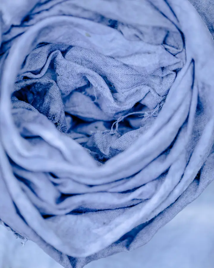 Double-dyed dupatta