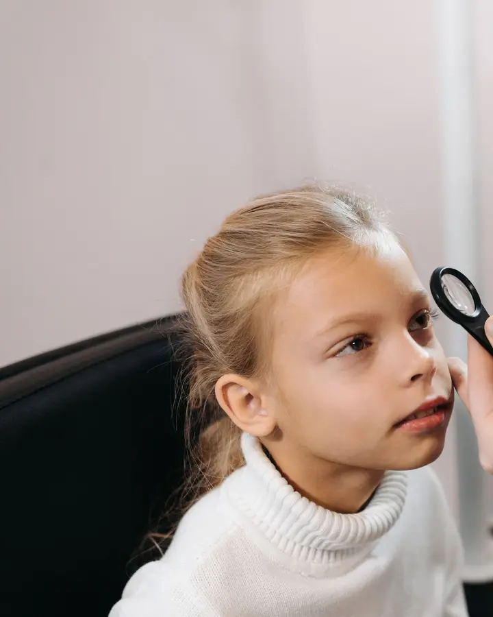 Children’s eye check