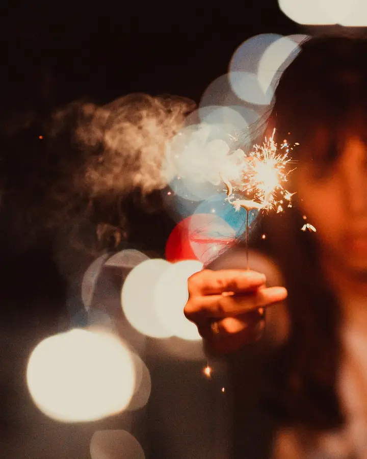 Green sparkler party pack