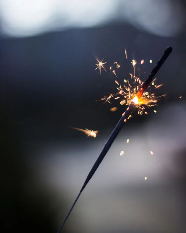 Green long sparklers 30 cm