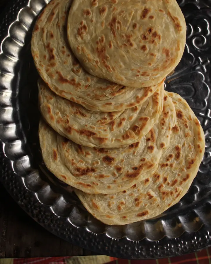 Parotta and salna