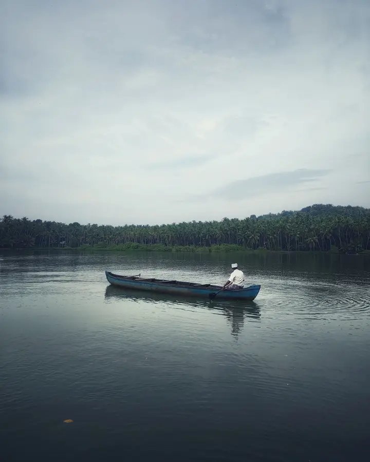 Early morning lake trip