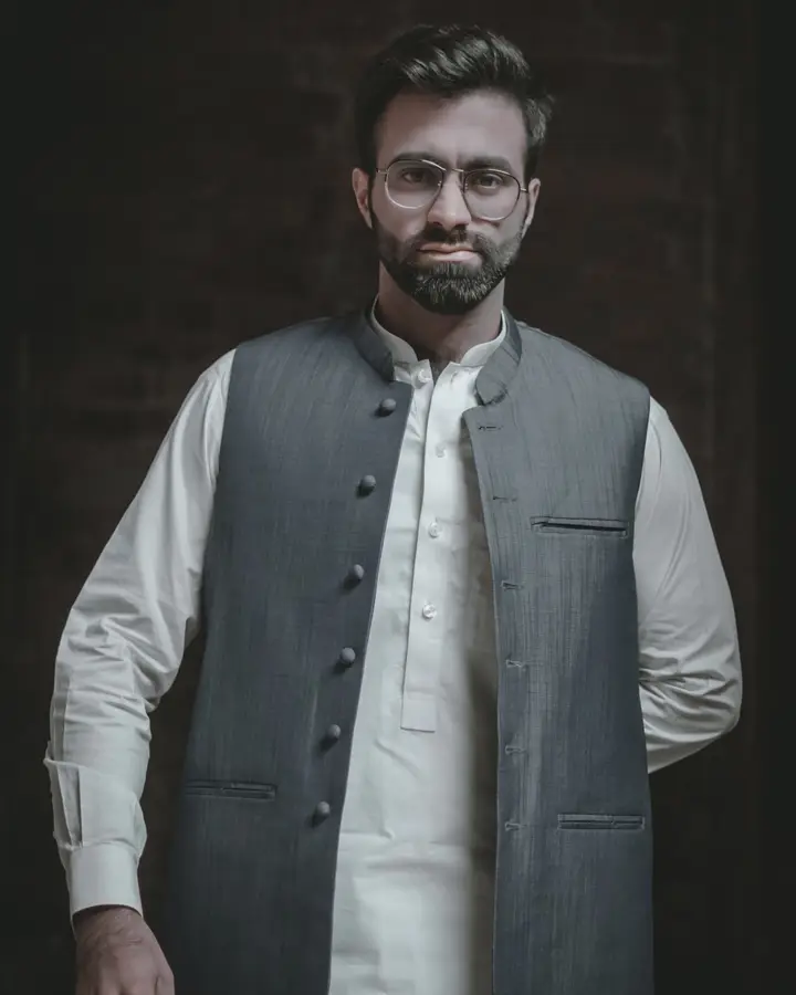 Grey Nehru jacket