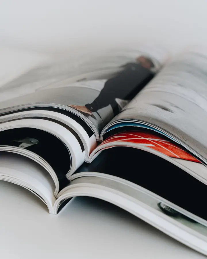 Books and magazines