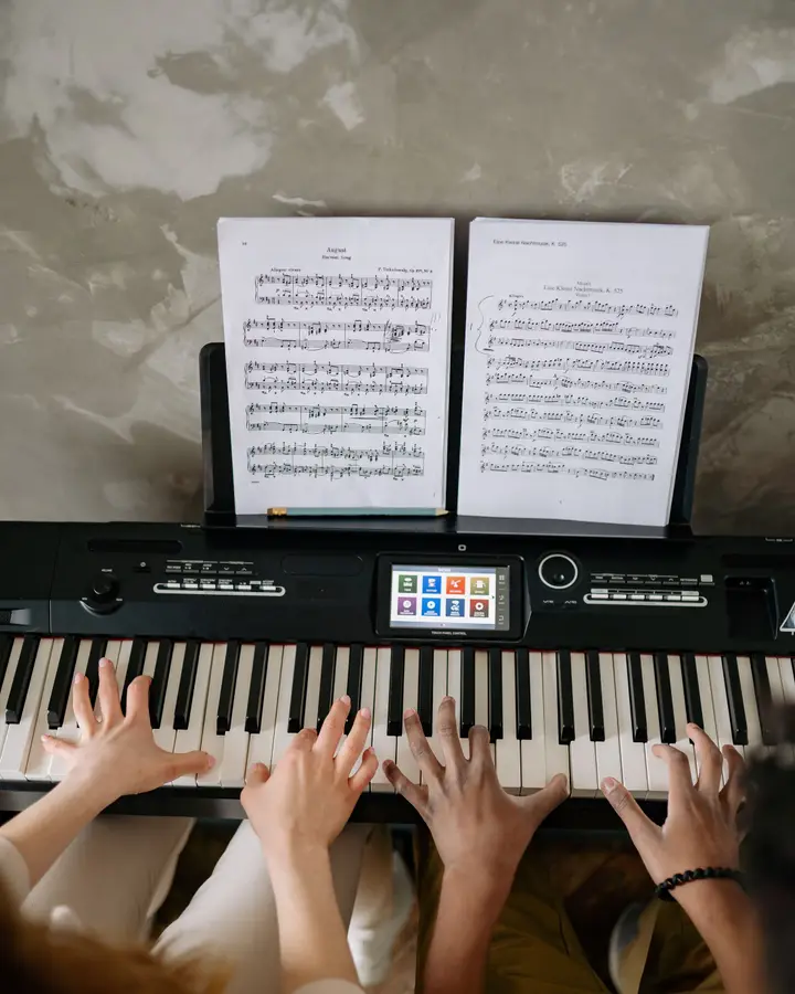 Keyboard, graded exams