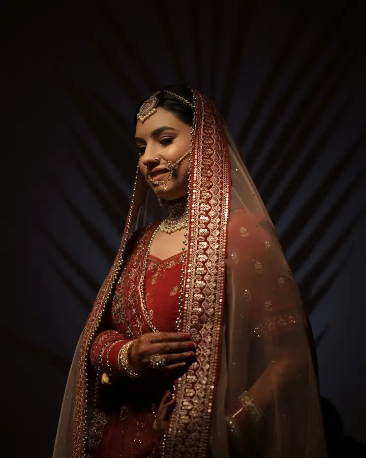 Bridal portrait session