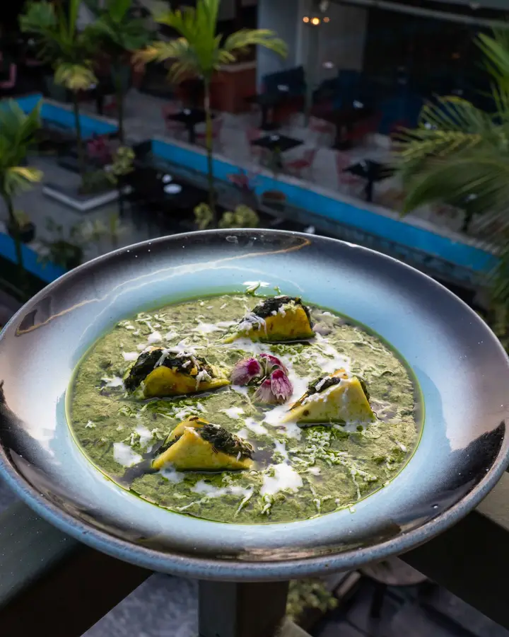 Vegetarian tasting menu