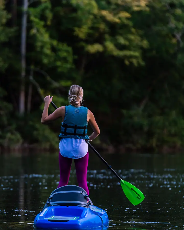 Stand-up paddle lesson
