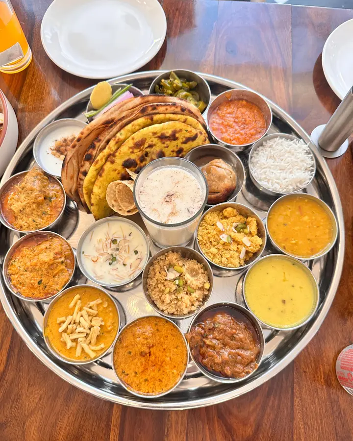 Sunday festive thali