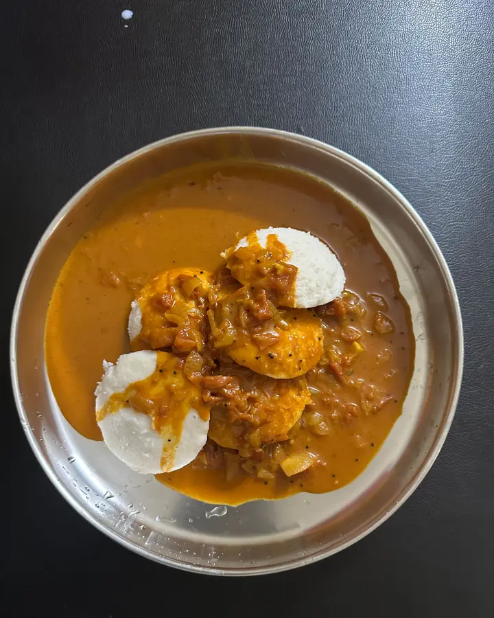Egg curry meals