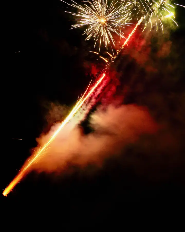 Colour rockets