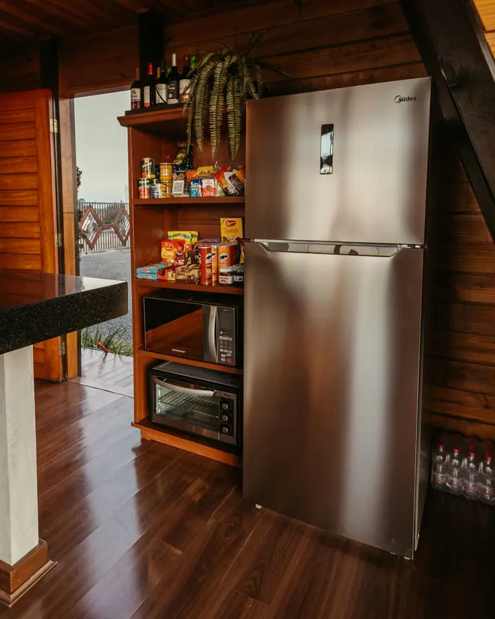 Double-door refrigerator, 340 L